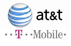 Logo chip internacional Eua At&t e Tmobile