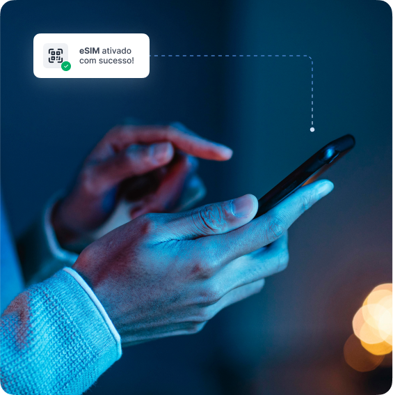 Conexão Instantânea com eSIM Conexão Instantânea com eSIM